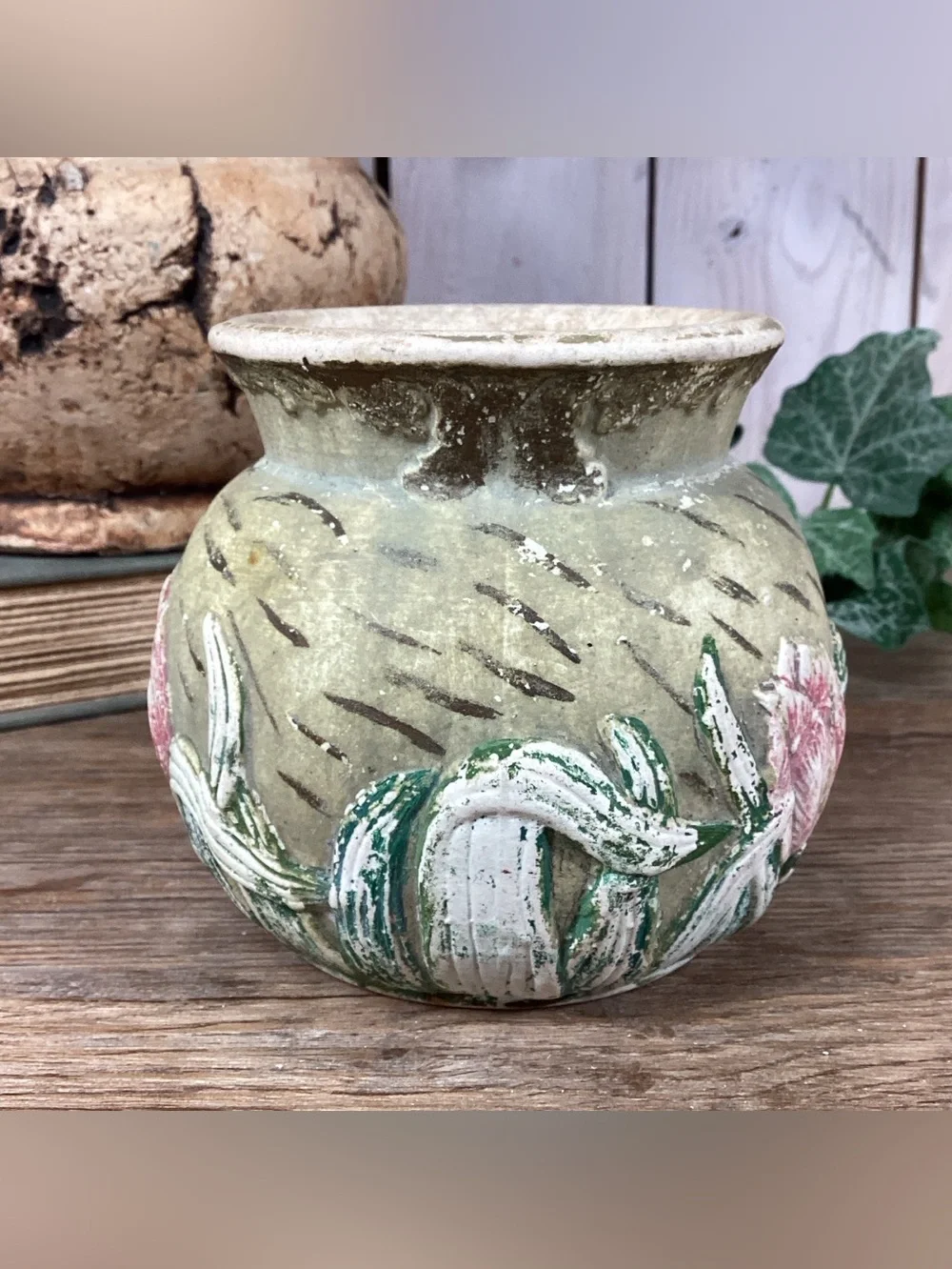 OOAK Pottery Planter Pot Pitcher